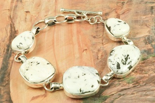 White 2025 buffalo bracelet